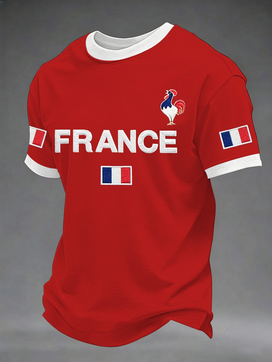 T-shirt à manches courtes pour hommes