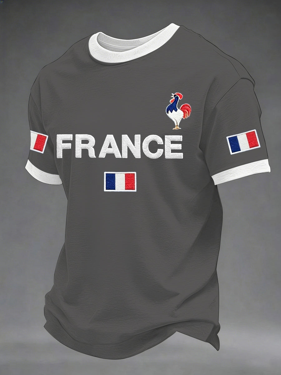 T-shirt à manches courtes pour hommes