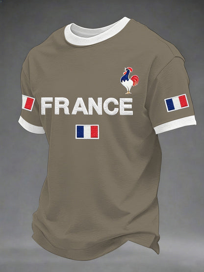 T-shirt à manches courtes pour hommes
