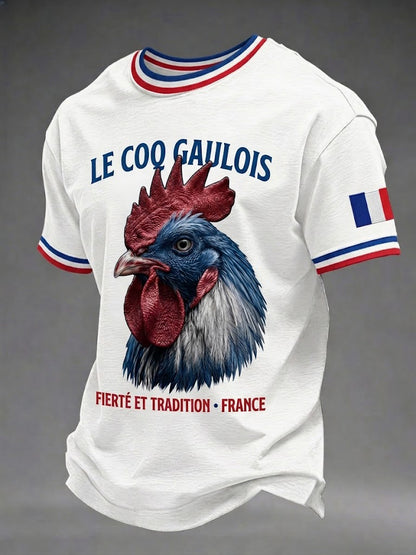 T-shirt imprimé France pour hommes