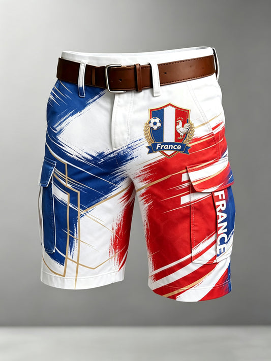 Short cargo France Football pour homme