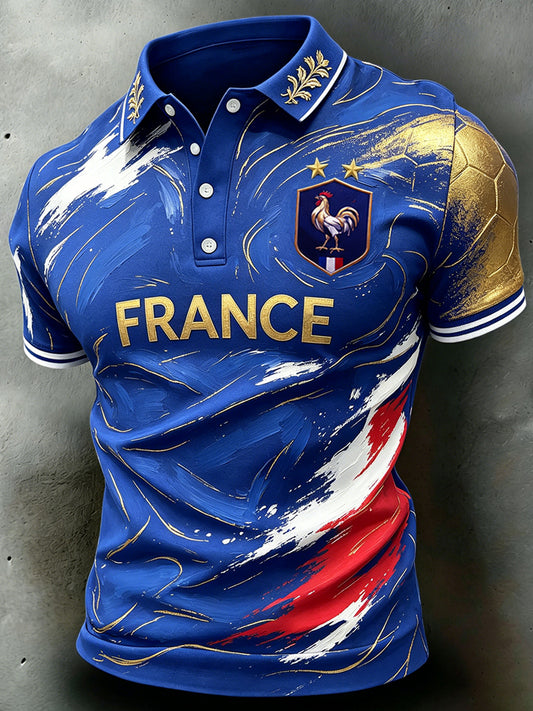 T-shirt manches courtes France Football pour homme