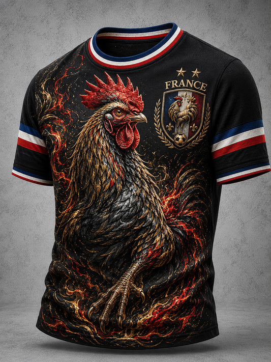 T-shirt manches courtes France Football pour homme