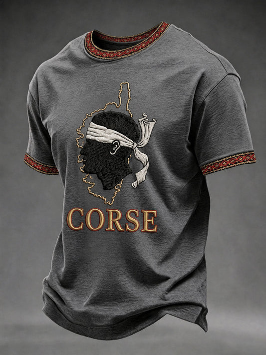 Chemise à manches courtes pour homme