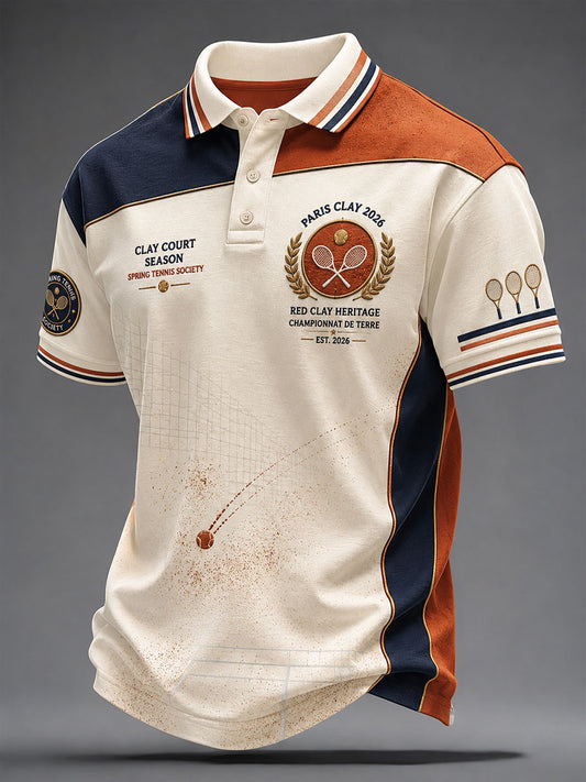 Chemise de tournoi Franch Tennis pour homme