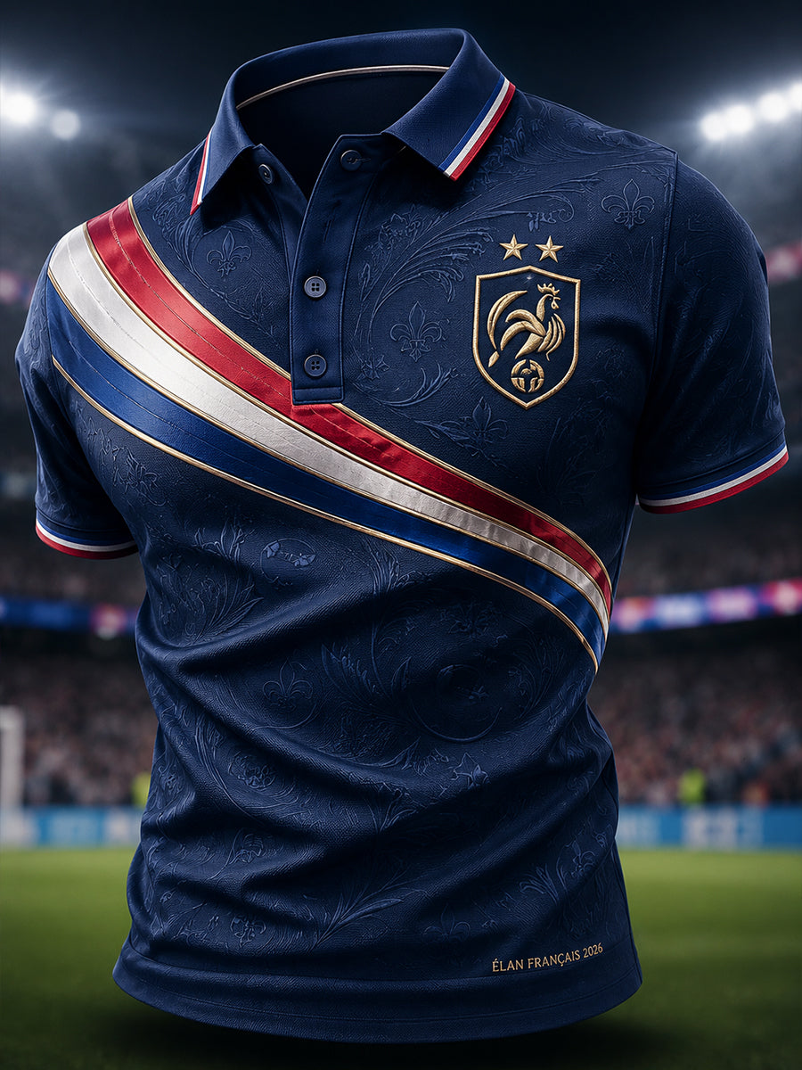 T-shirt manches courtes France Football pour homme