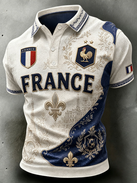 T-shirt manches courtes France Football pour homme