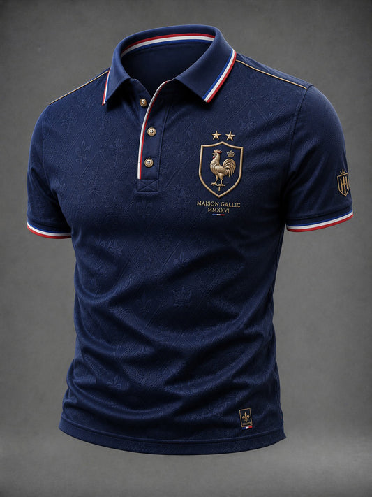 Chemise pour hommes France Football imprimée