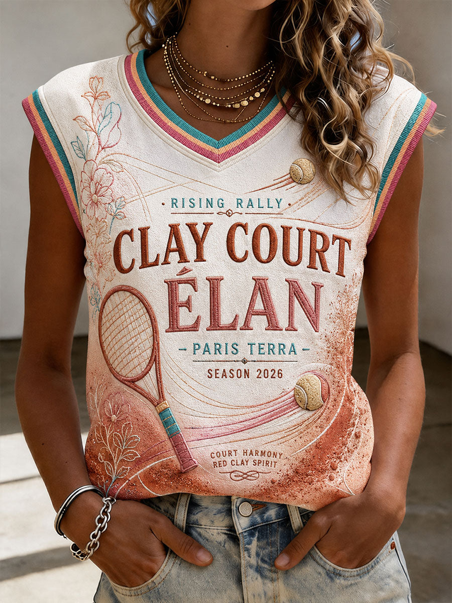 Débardeurs Caly Court Paris Tennis Femme