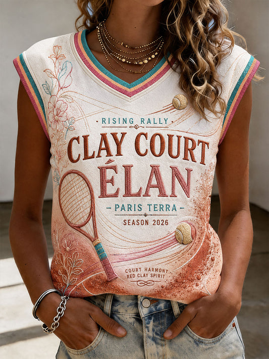 Débardeurs Caly Court Paris Tennis Femme