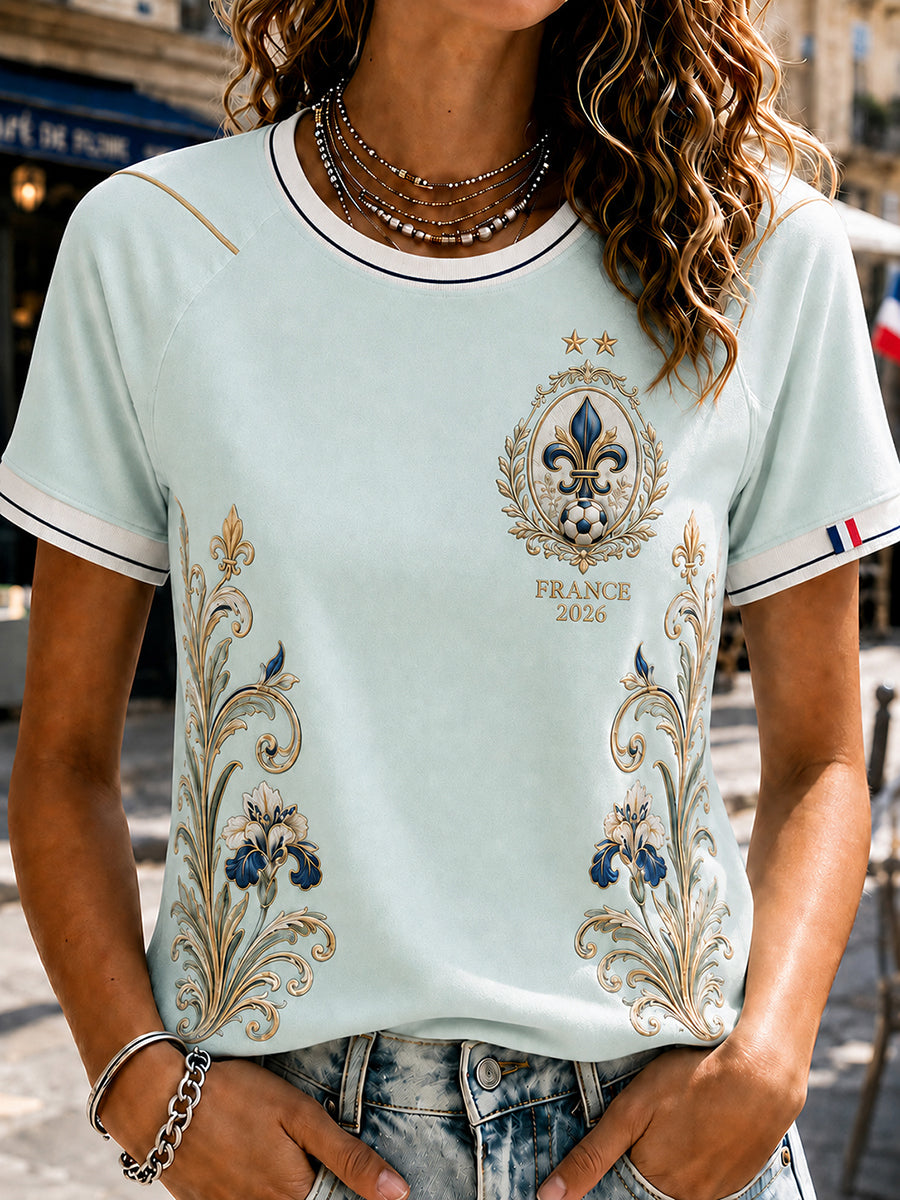 T-shirt Inspired France 2026 Jersey Femme
