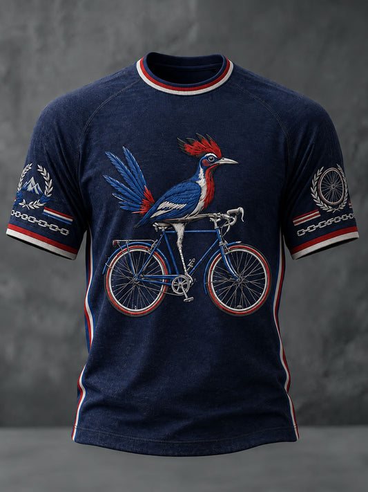 T-shirt à manches courtes Bicycle Race pour homme