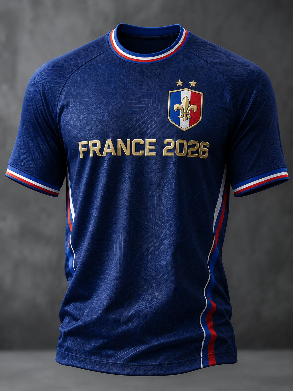 T-shirt homme France Football imprimé