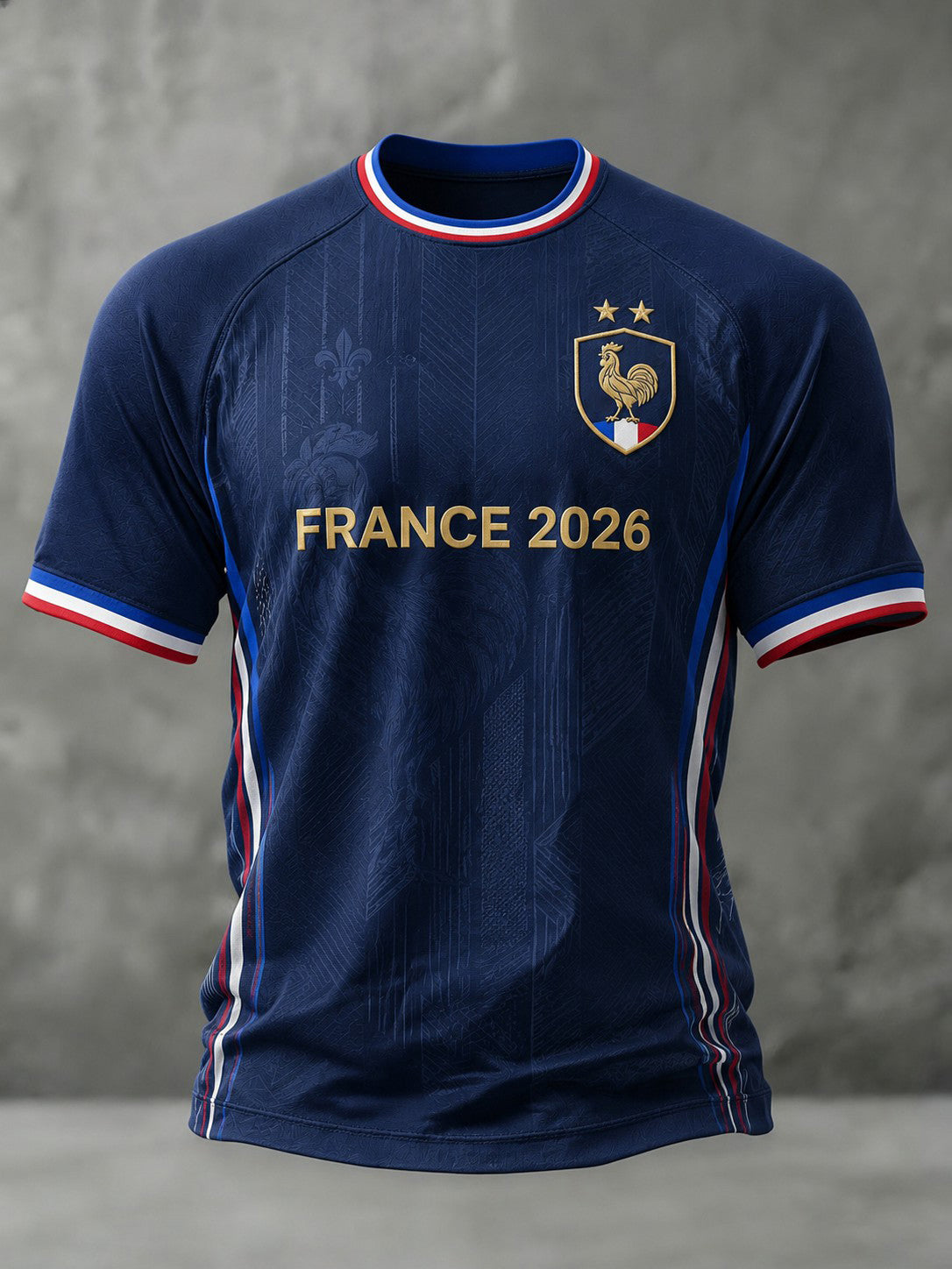 T-shirt homme France Football imprimé