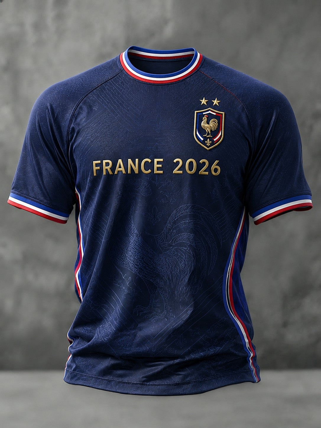 T-shirt homme France Football imprimé