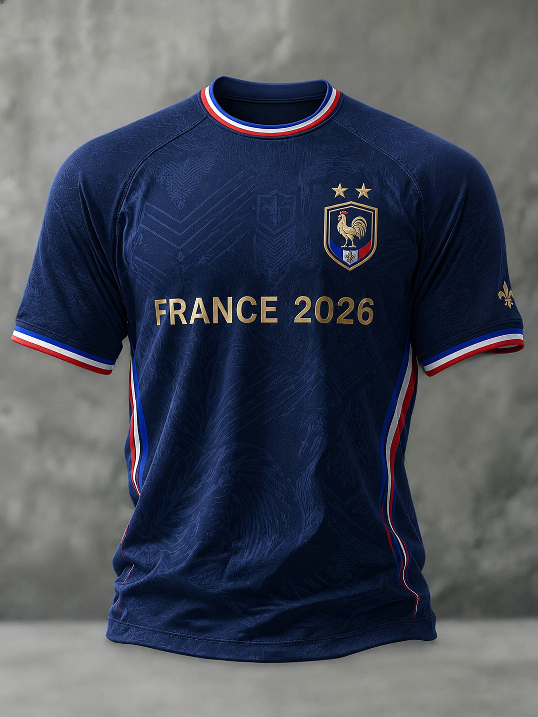 T-shirt homme France Football imprimé