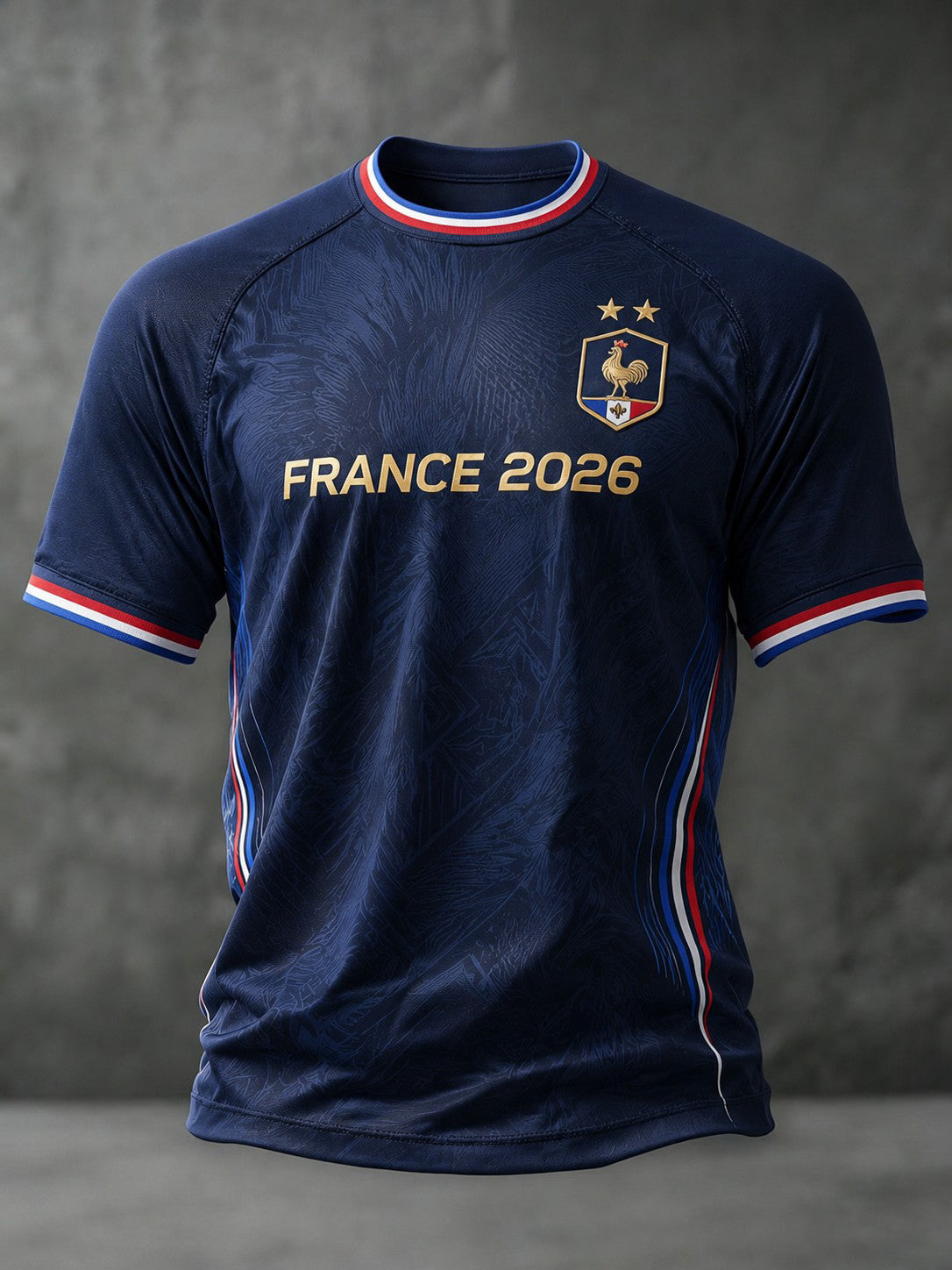 T-shirt homme France Football imprimé