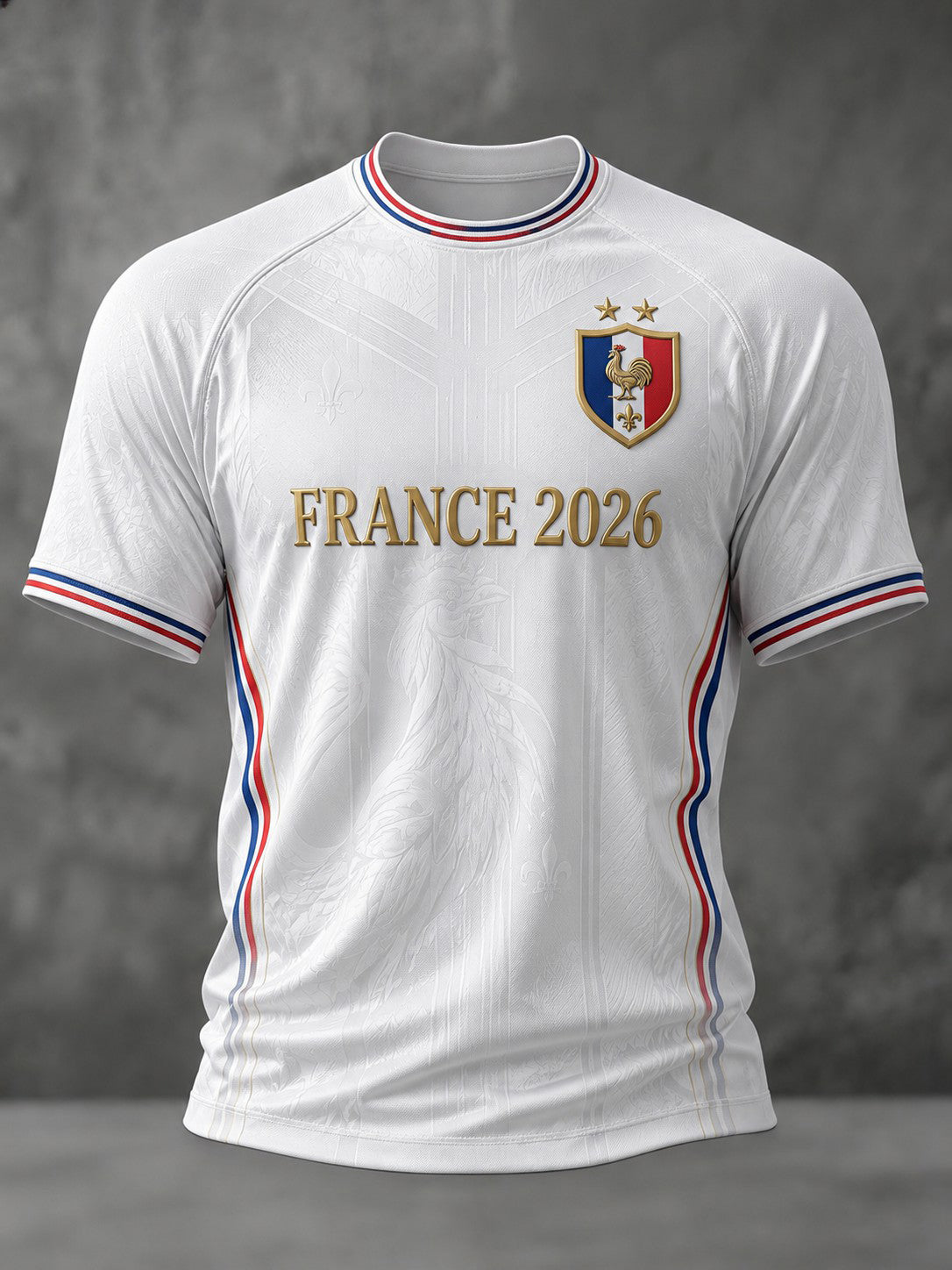 T-shirt homme France Football imprimé