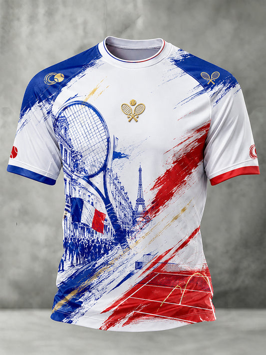 Chemise à manches courtes de l’Open de France pour homme