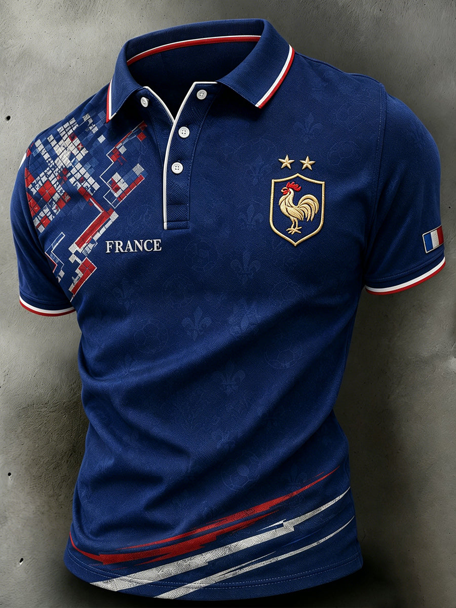 T-shirt manches courtes France Football pour homme