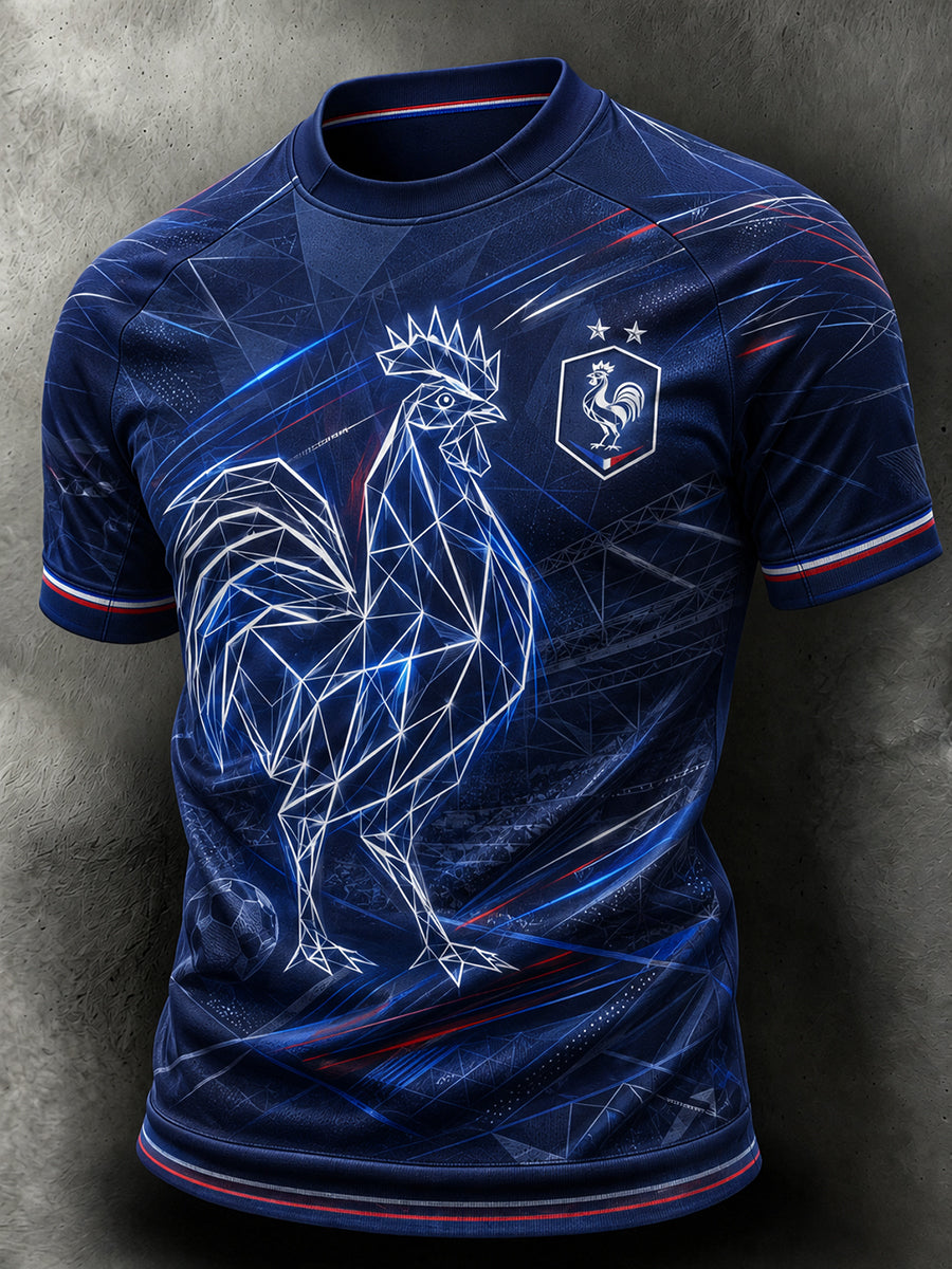 T-shirt manches courtes France Football pour homme