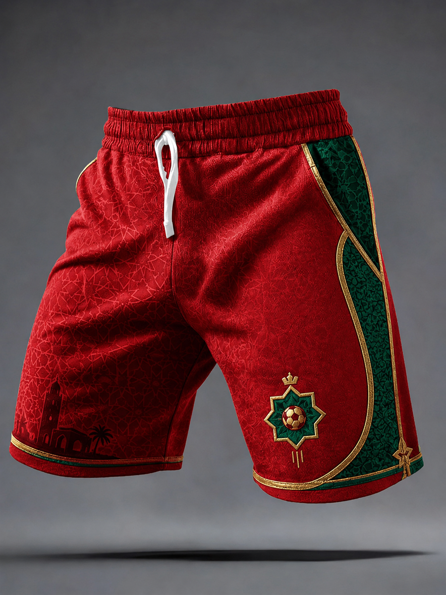 Short imprimé MAROC pour homme