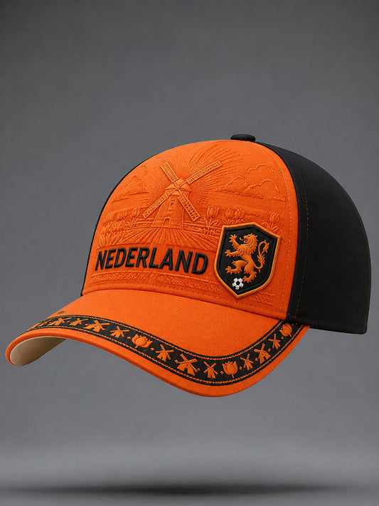 Cadeau unisexe pour les fans de football Imprimer Casual Hat