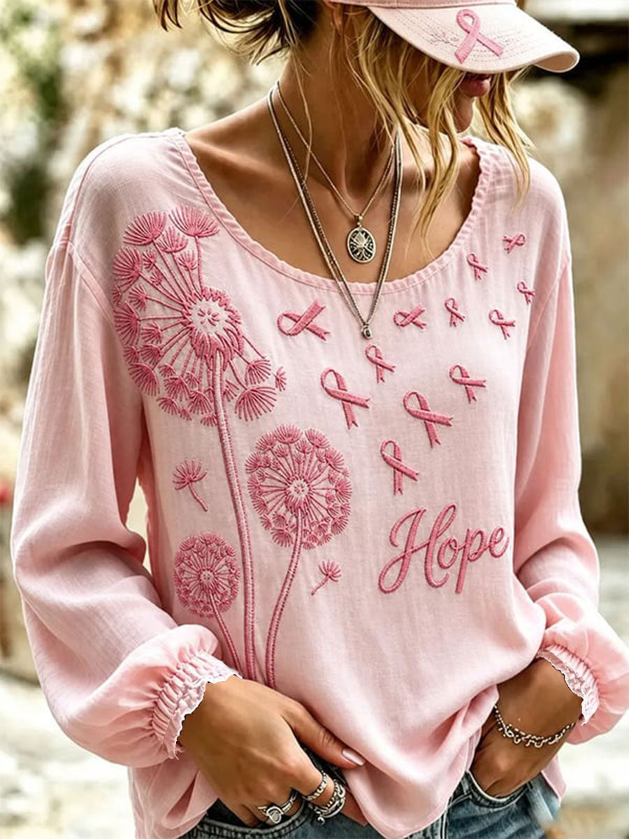 Chemise Femme Dandelion Hope Coton-Lin