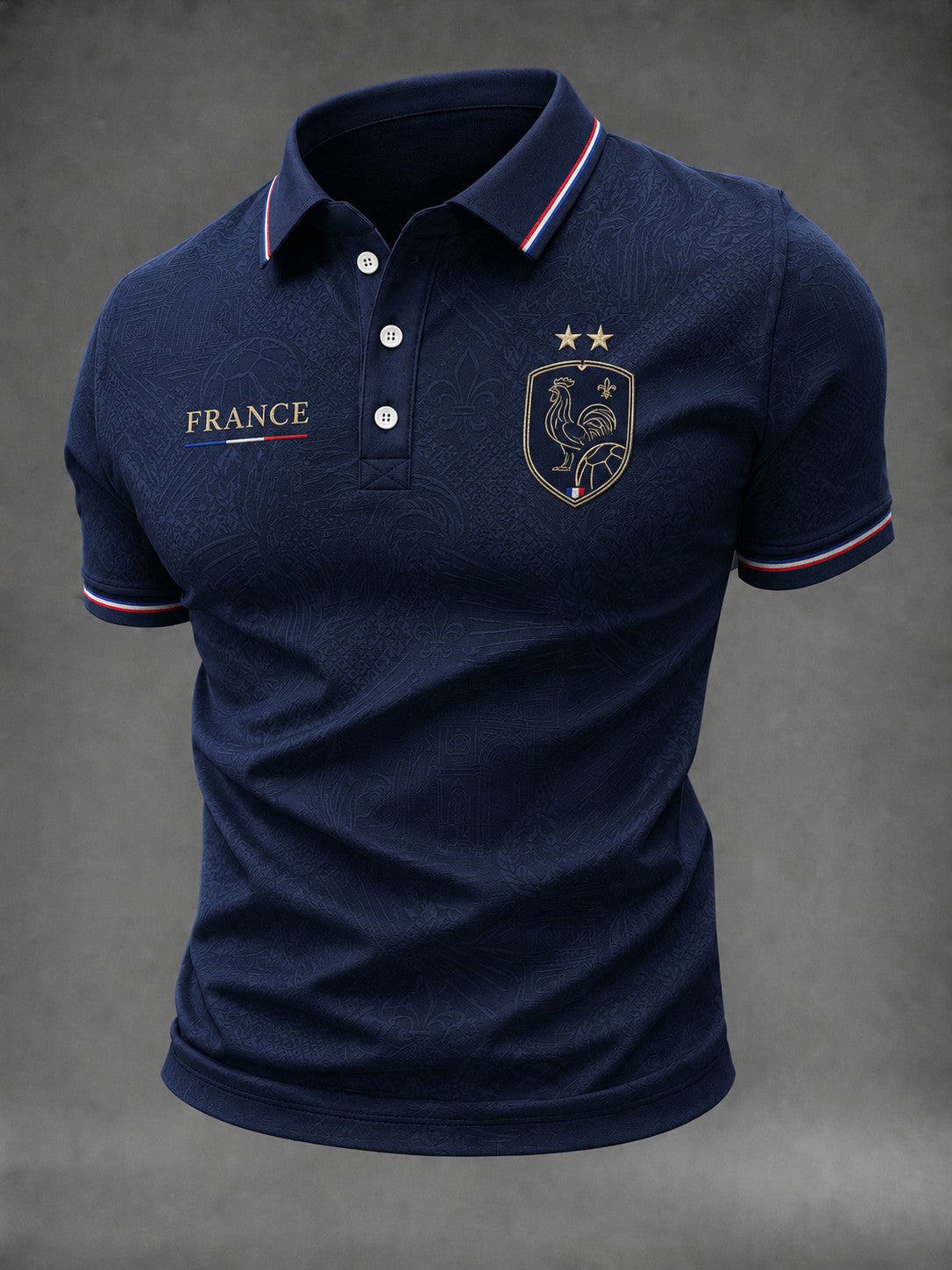 Chemise pour homme imprimée France Football