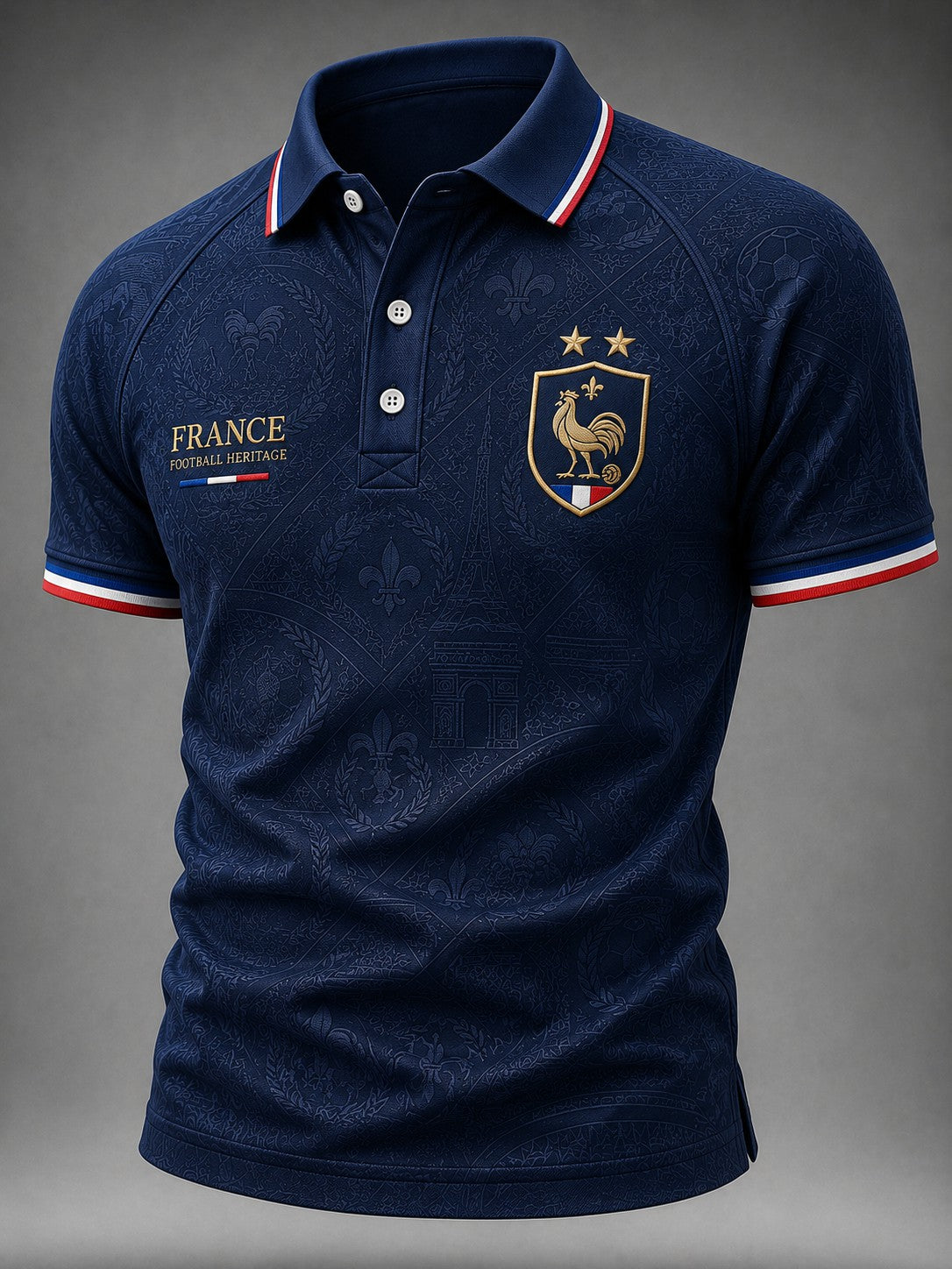 Chemise pour homme imprimée France Football