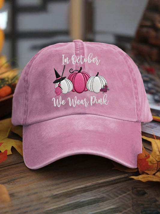 Unisexe EN OCTOBER WE WEAR Chapeau rose