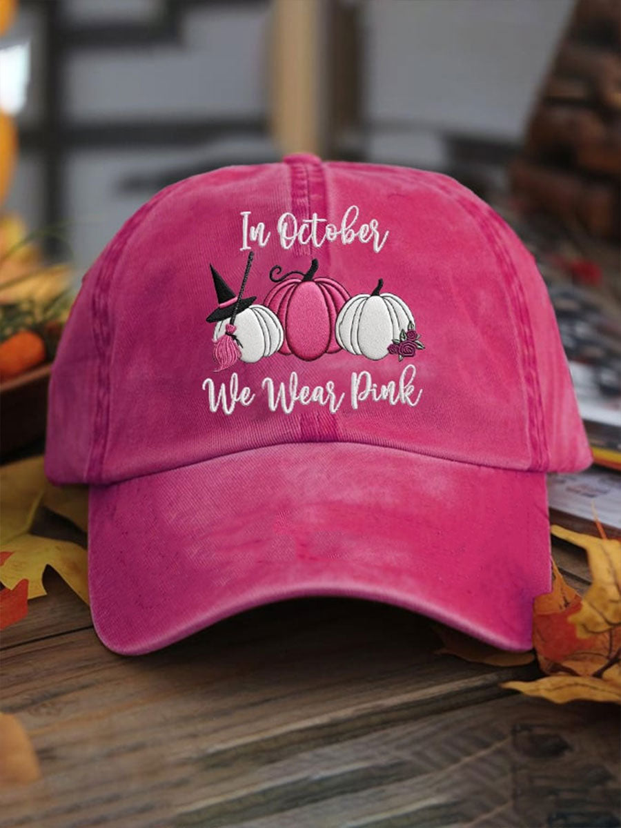 Unisexe EN OCTOBER WE WEAR Chapeau rose