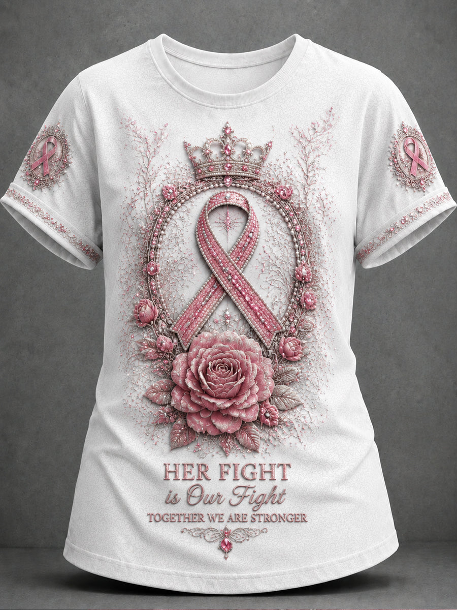 Strong Woman Awareness Chemise graphique