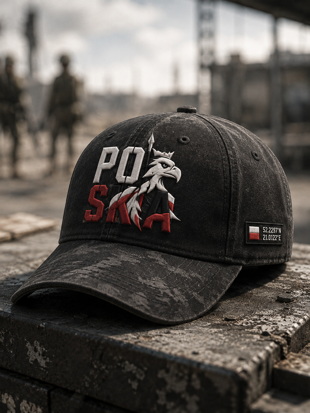 Czapka unisex polskich sił zbrojnych