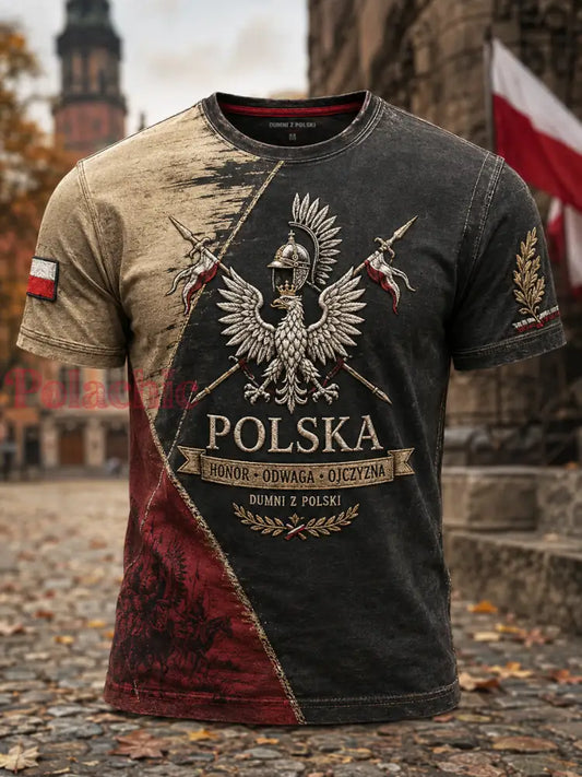 Stara polska koszulka klasyczna Uhlan - Jak na zdjęciu / S