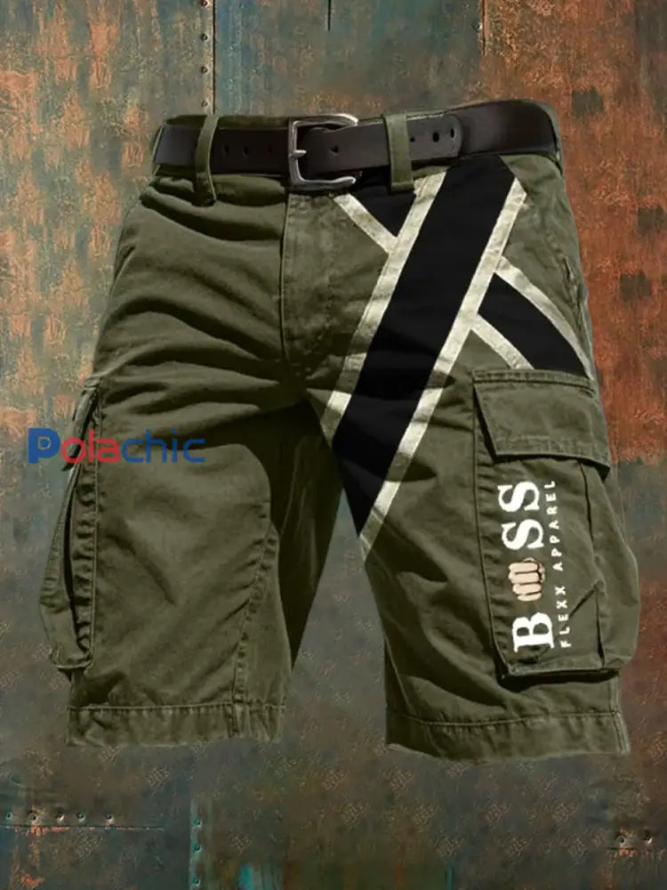 Style de vacances rétro Art Casual Shorts pour hommes A / S