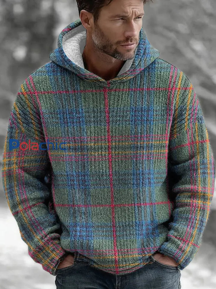 Sweat à capuche géométrique Art Homme comme image / S