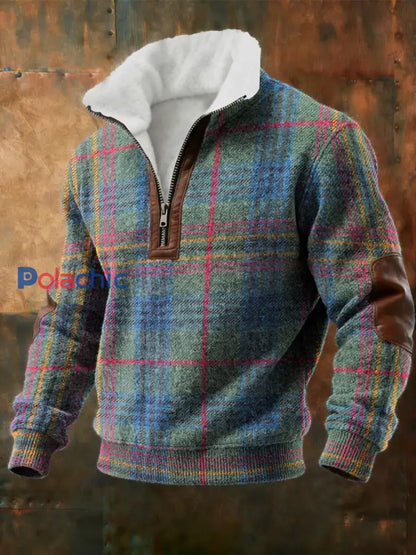 Sweat Homme Géométrique Art Doublé De Polaire comme image / S