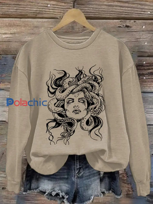 Sweat Medusa pour femmes Abricot / S