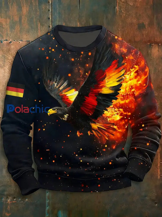 Sweat-shirt à col rond Deutschland Homme comme image / S