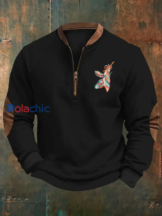 Sweat-shirt décontracté à imprimé West Homme Noir / S