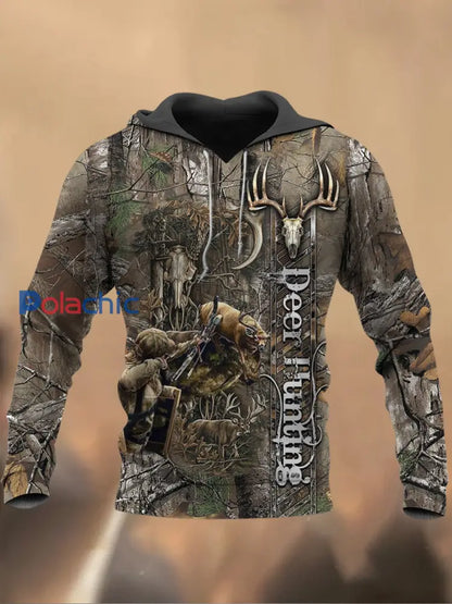 Sweat-shirt décontracté imprimé rétro pour hommes C / M