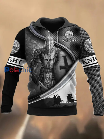 Sweat-shirt décontracté imprimé rétro pour hommes J / M