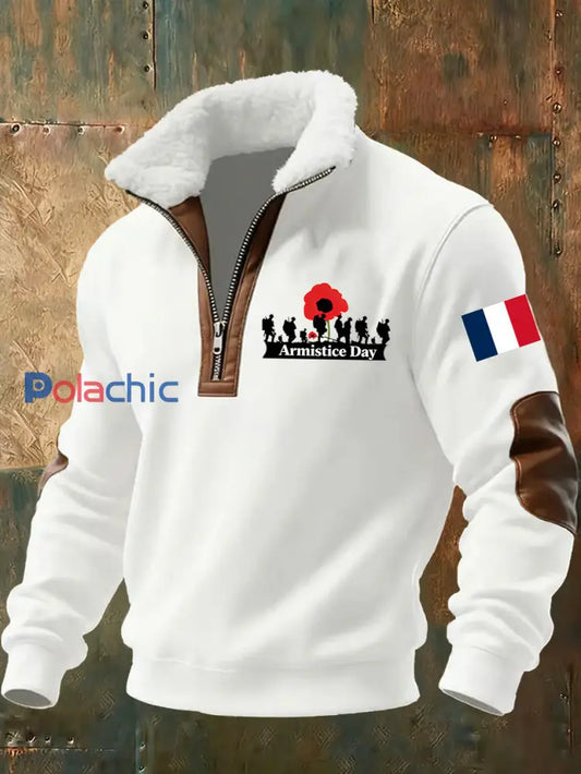 Sweat-shirt Homme Français Armistice Day Art Print A / S