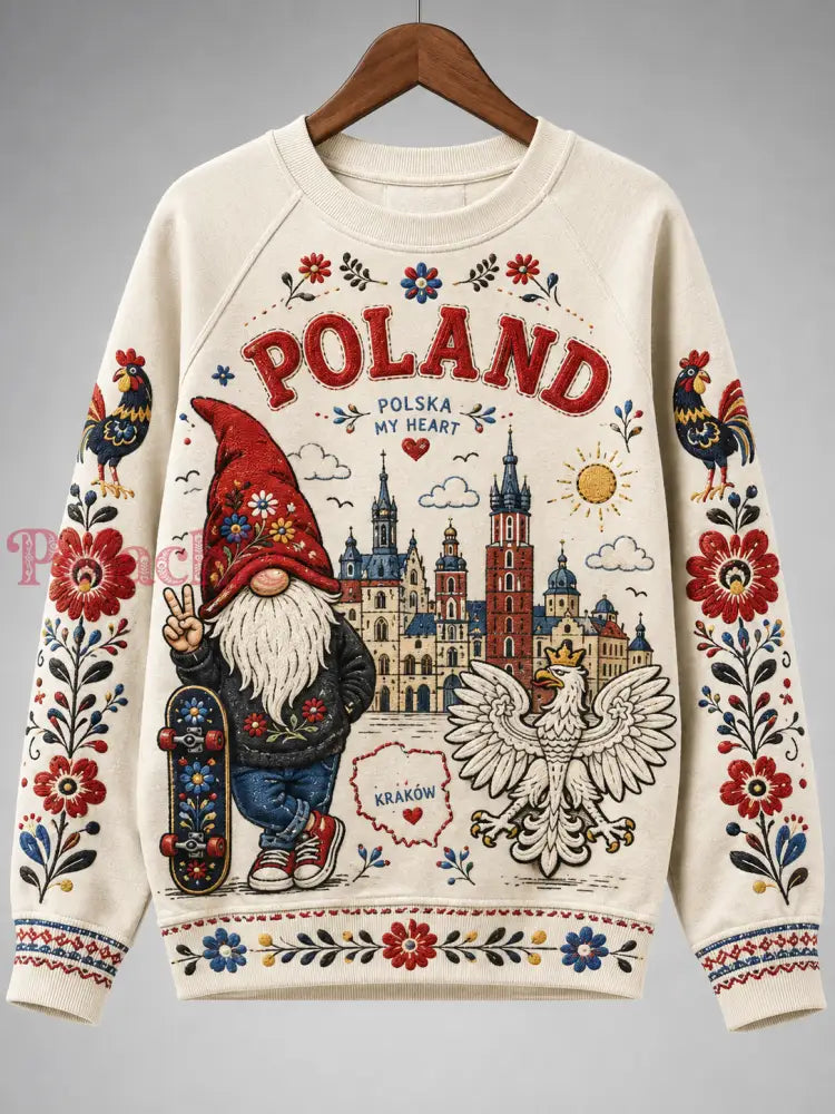 Sweatshirt à manches raglan Poland Femme - A / S