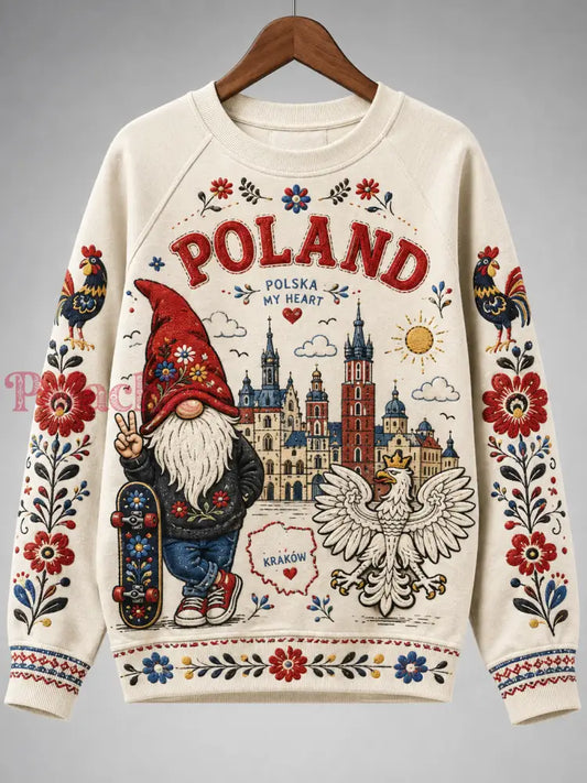 Sweatshirt à manches raglan Poland Femme - A / S