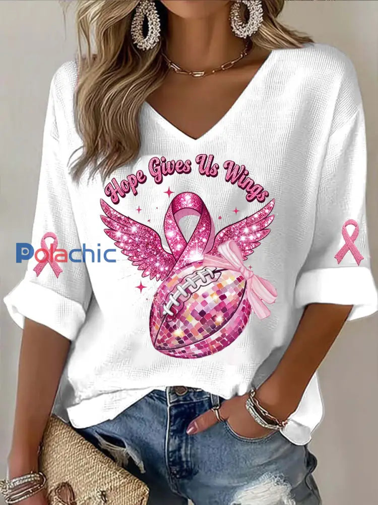 T-shirt à imprimé animal en cristal pour femmes A / S