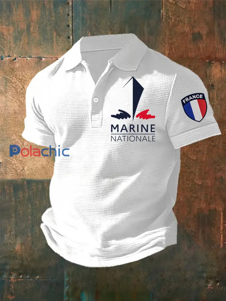 T-shirt à manches courtes Bayern München Waffle Homme Blanc / S