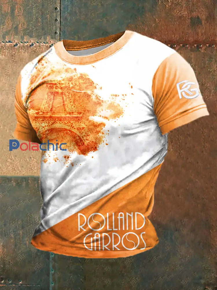 T-shirt à manches courtes French open 2025 Tennis Homme comme image / S