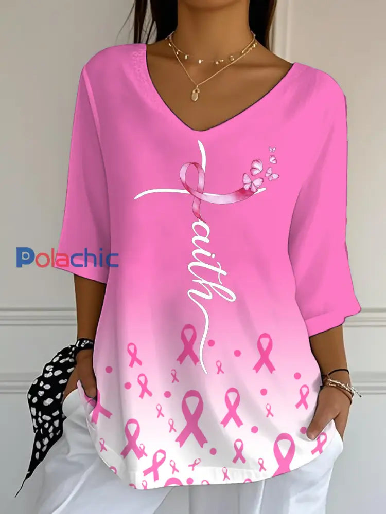 T-shirt à manches courtes pour femmes comme image / S